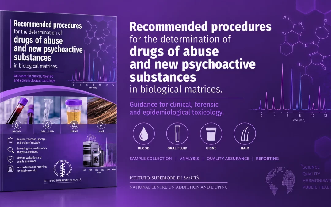 Recommended procedures for the determination of drugs of abuse and new psychoactive substances in biological matrices